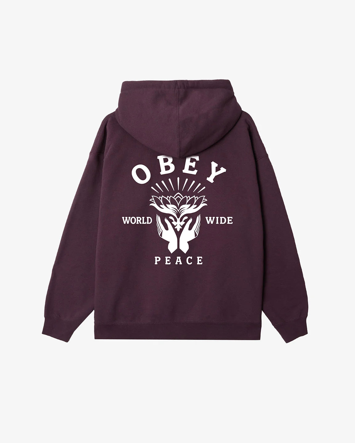 LOTUS WITH HANDS PREMIUM PULLOVER HOOD