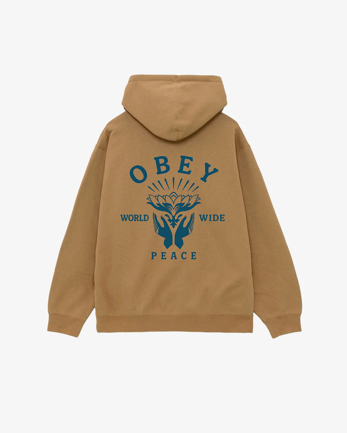 LOTUS WITH HANDS PREMIUM PULLOVER HOOD