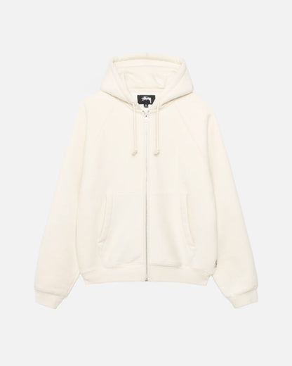 FLEECE RAGLAN ZIP HOODIE