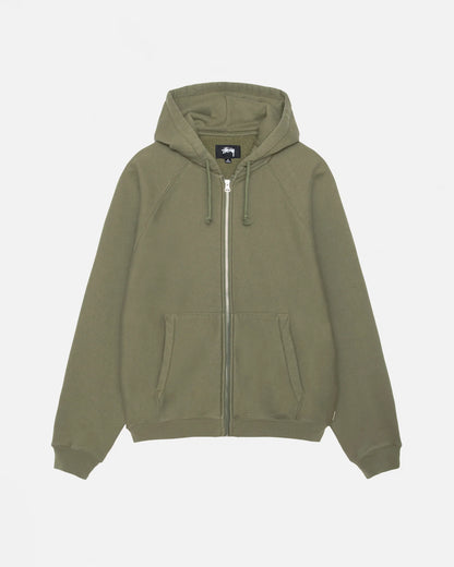 FLEECE RAGLAN ZIP HOODIE