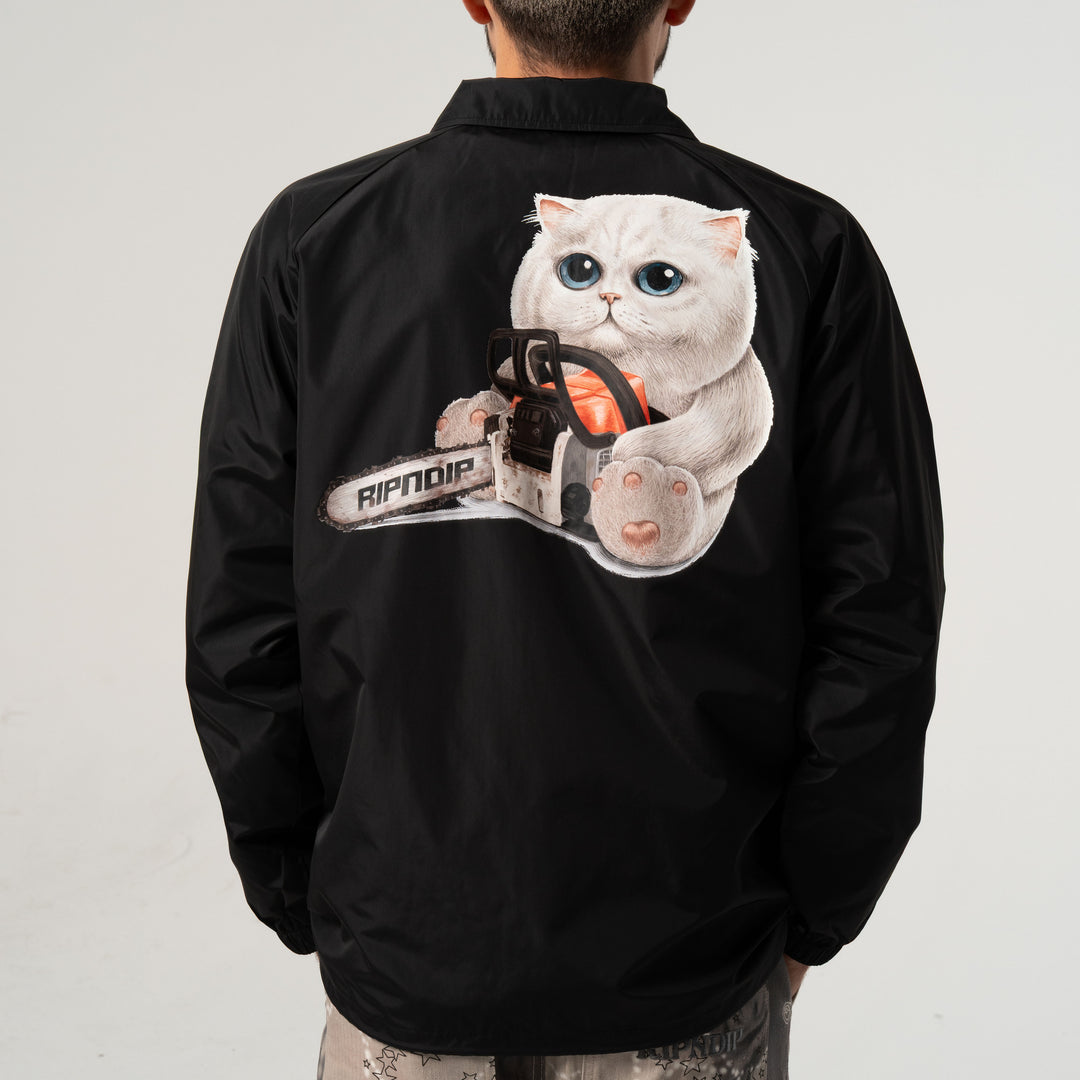 FIND OUT COACHES JACKET (BLACK)