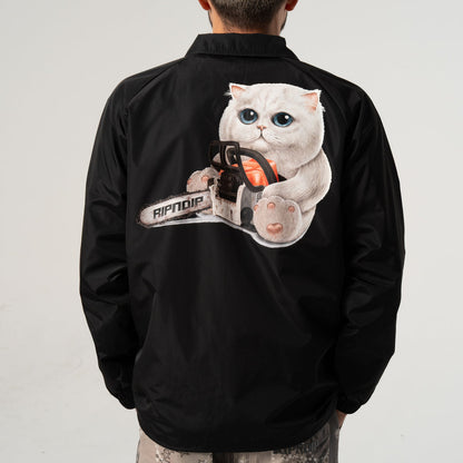 FIND OUT COACHES JACKET (BLACK)