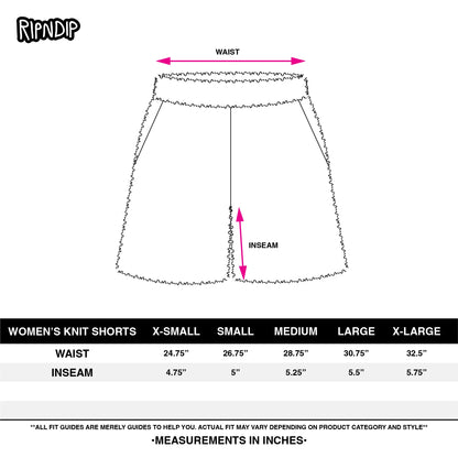 Euphoria Women's Knit Shorts (Black)