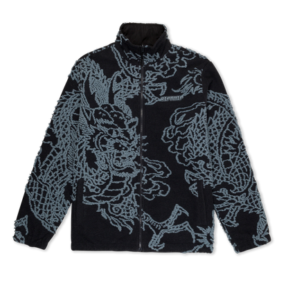 HAKU REVERSIBLE JACKET (BLACK / CHARCOAL)