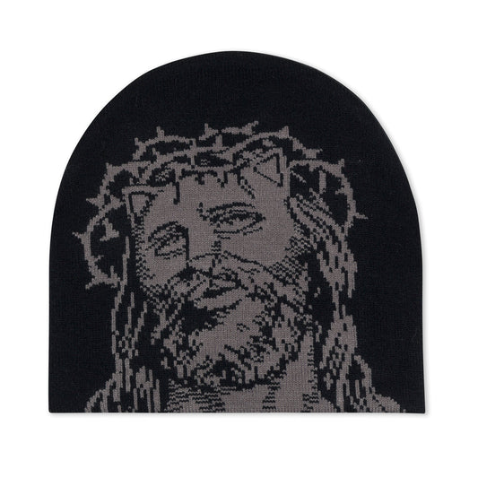 LORD SAVIOR SKULL BEANIE (BLACK)