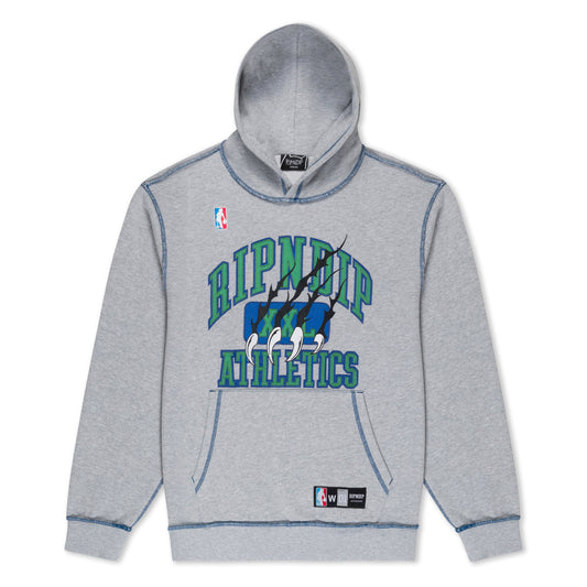 RIPNDIP ATHLETICS STITCH HOODIE (ASH HEATHER)