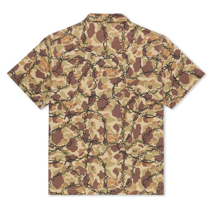 WIRED ZIP UP SHIRT (TAN)