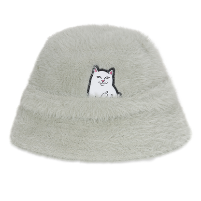 LORD NERMAL SHERPA BUCKET HAT (SAGE GREY)