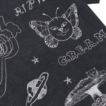 NERMAL DOMINATION TEE (BLACK WASH)