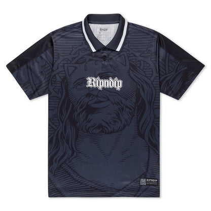 LORD SAVIOR SOCCER JERSEY (BLACK)