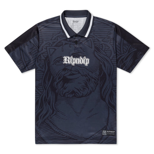 LORD SAVIOR SOCCER JERSEY (BLACK)