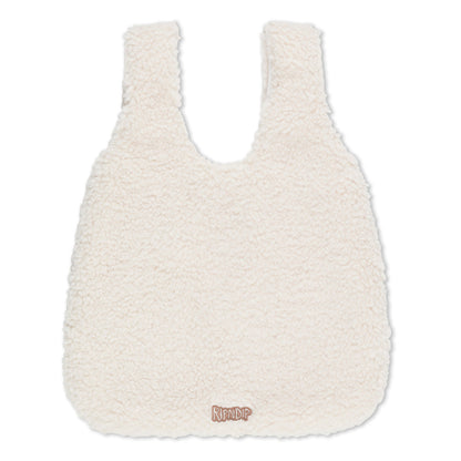 PEEKING NERMAL SHERPA TOTE BAG (NATURAL)