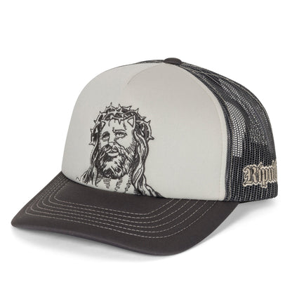 LORD SAVIOR TRUCKER HAT (DARK CHARCOAL )