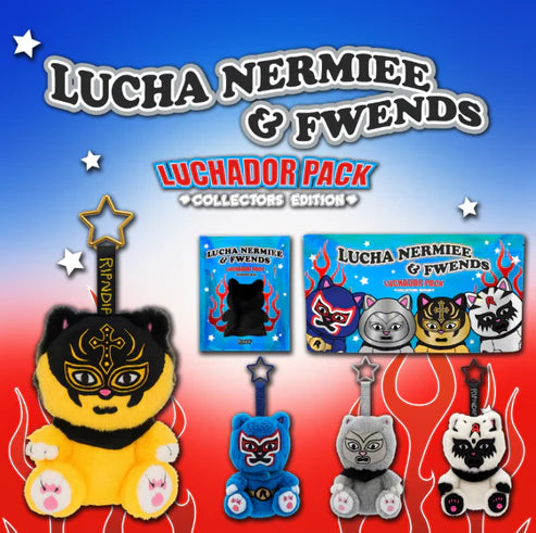 NERM BOO BOO & FRIENDS “LUCHADOR”