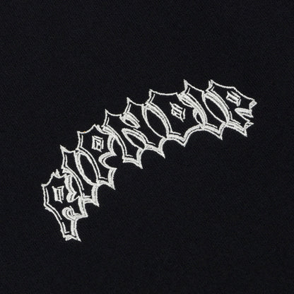 MOTHER NERM ZIP UP HOODIE (BLACK)