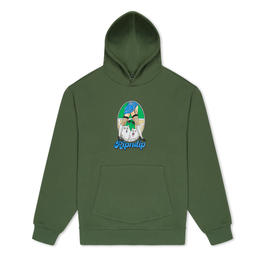 NERMAL FEST HOODIE (LIGHT OLIVE)