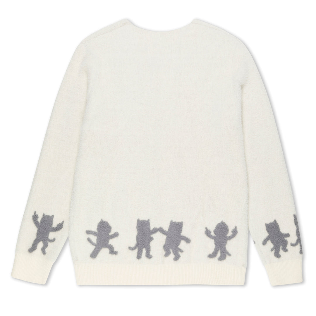 COSMIC NERM MOHAIR CARDIGAN (OFF WHITE)