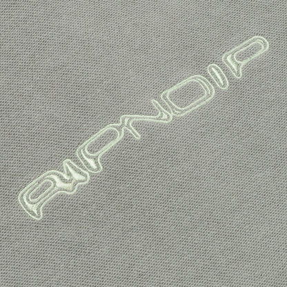 SATURN REVERSE STITCH FLEECE HOODIE (STEEL GREY)
