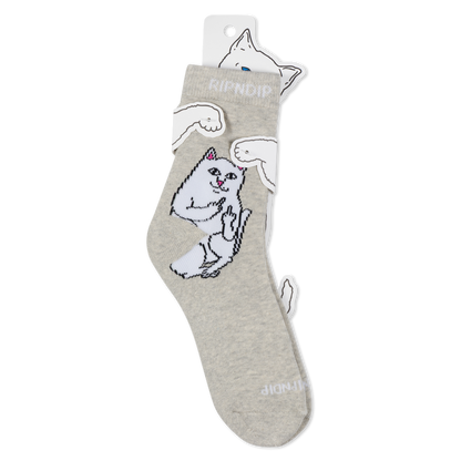 LORD NERMAL MID SOCK (ASH HEATHER)