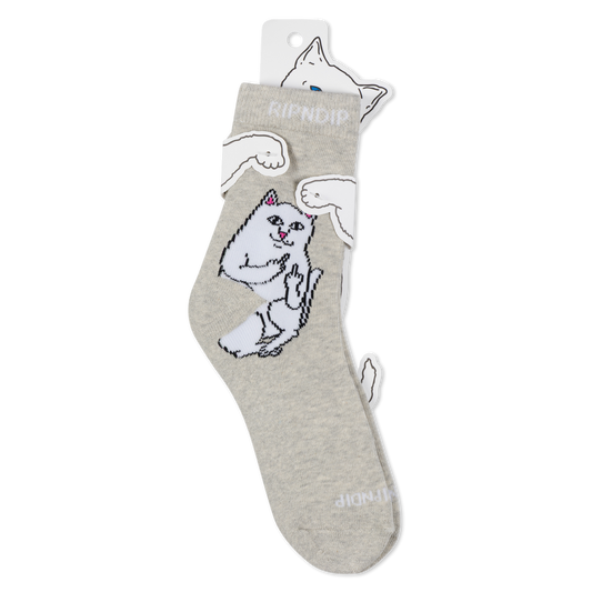 LORD NERMAL MID SOCK (ASH HEATHER)