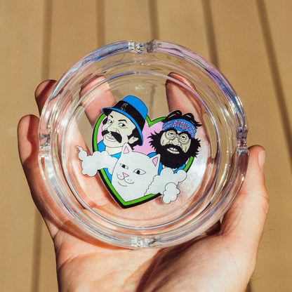 I <3 POT ASHTRAY (CLEAR)