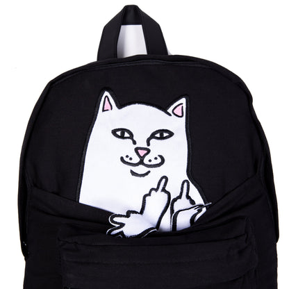 LORD NERMAL VELCRO HANDS BACKPACK (BLACK)