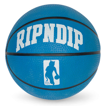 PEEKING NERMAL HANGING BASKETBALL SET (BLUE)