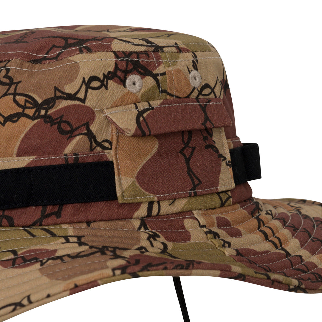 WIRED BOONIE HAT (TAN CAMO)