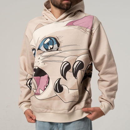 METAL CLAW HOODIE (BONE)