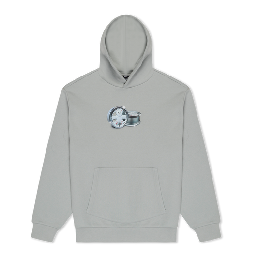 NERM ON WHEELS HOODIE (GREY)