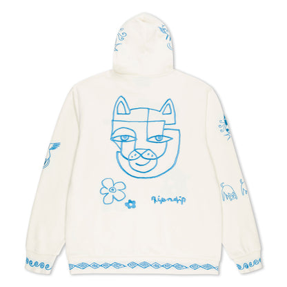 BLONDED HOODIE (OFF WHITE)
