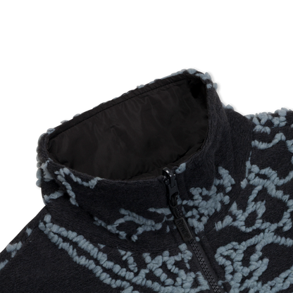 HAKU REVERSIBLE JACKET (BLACK / CHARCOAL)