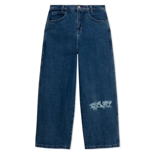 ACE ULTRA WIDE LEG PANTS (MEDIUM WASH)