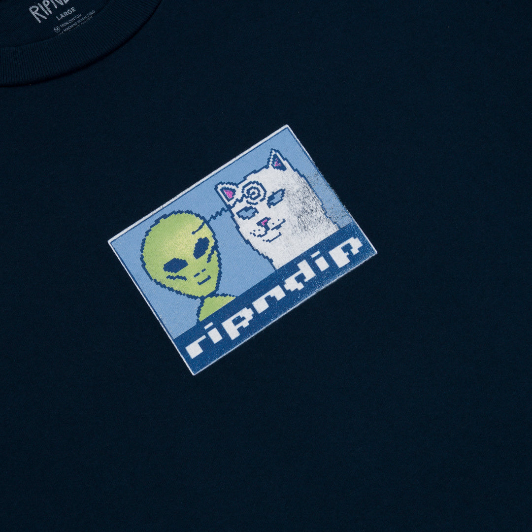 BRAIN POWER TEE (NAVY)