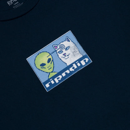 BRAIN POWER TEE (NAVY)