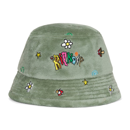 BROKEN DOWN SHERPA BUCKET HAT (LIGHT SAGE)
