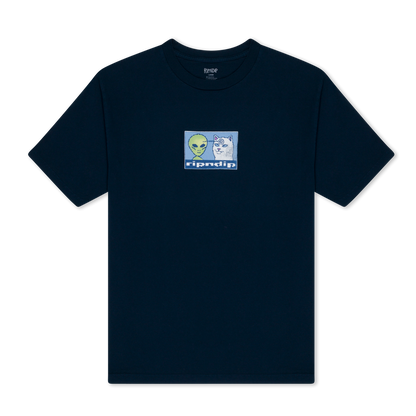 BRAIN POWER TEE (NAVY)