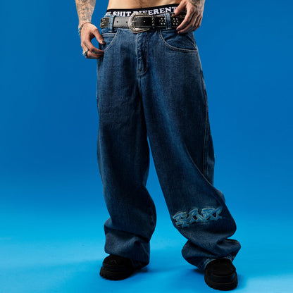 ACE ULTRA WIDE LEG PANTS (MEDIUM WASH)