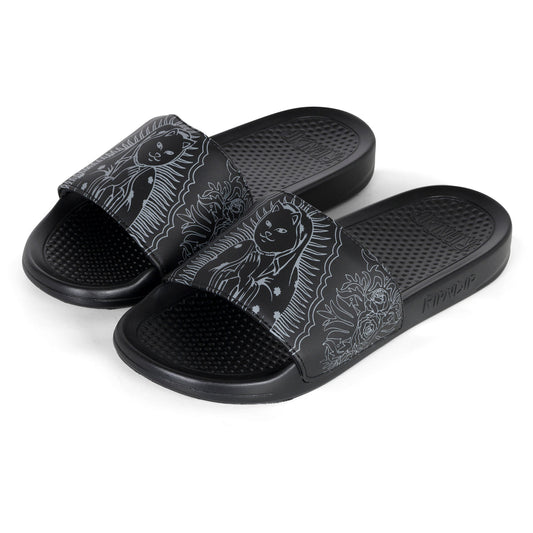 MOTHER NERM SLIDES (BLACK)