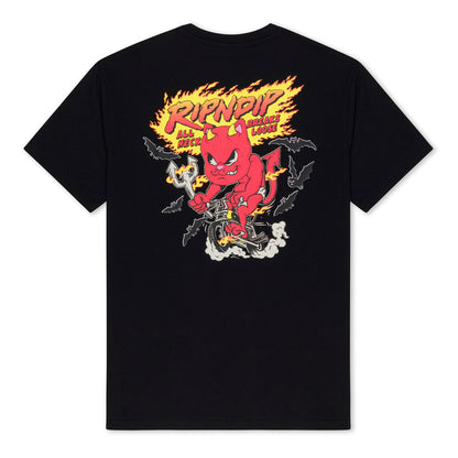BREAK LOOSE TEE (BLACK )