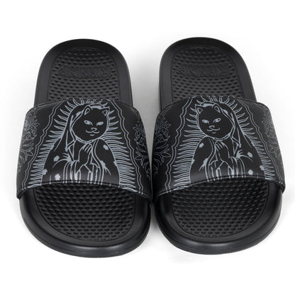 MOTHER NERM SLIDES (BLACK)