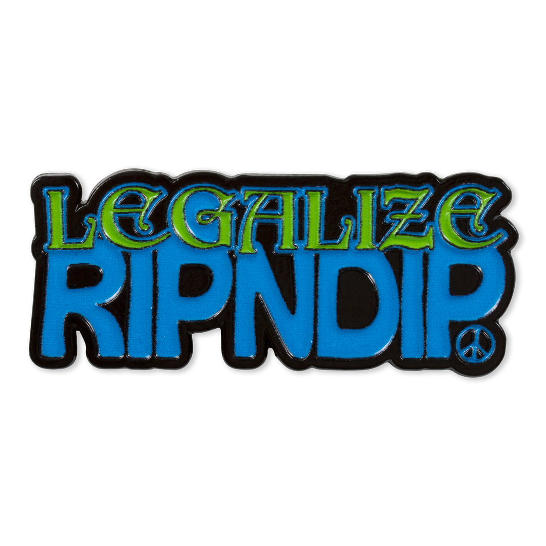 LEGALIZE RIPNDIP PIN (MULTI)