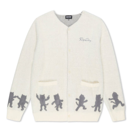 COSMIC NERM MOHAIR CARDIGAN (OFF WHITE)