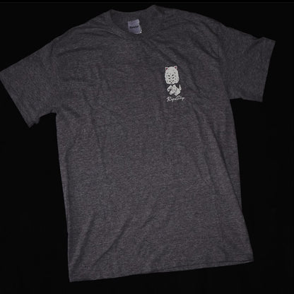 BIG HEAD TEE (ASH HEATHER)