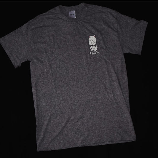 BIG HEAD TEE (ASH HEATHER)