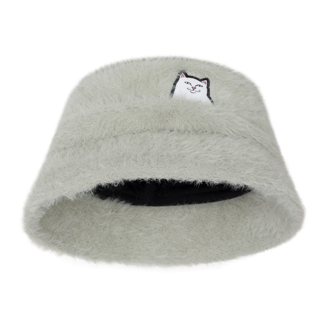 LORD NERMAL SHERPA BUCKET HAT (SAGE GREY)
