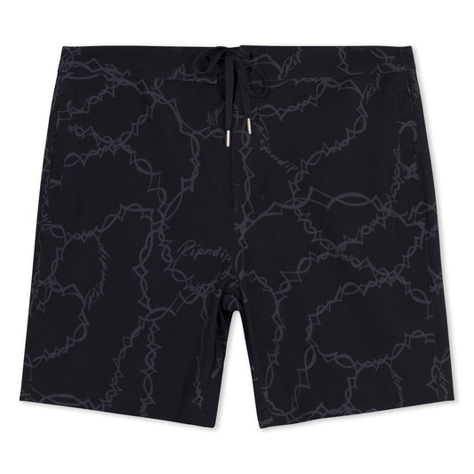 WIRED SWIM SHORTS (BLACK)