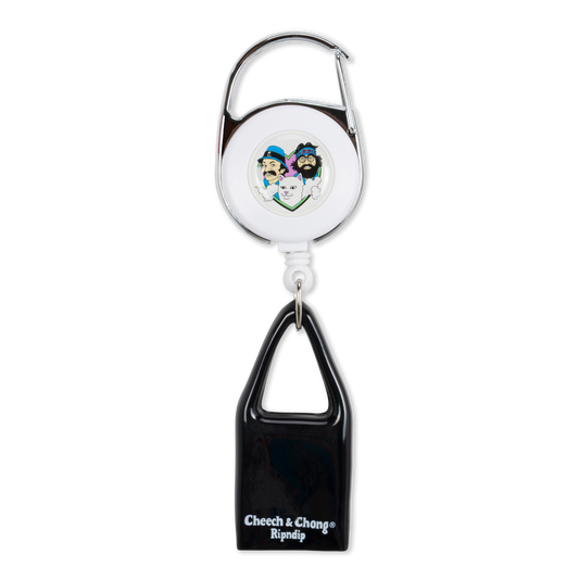 I <3 POT LIGHTER LEASH (BLACK)