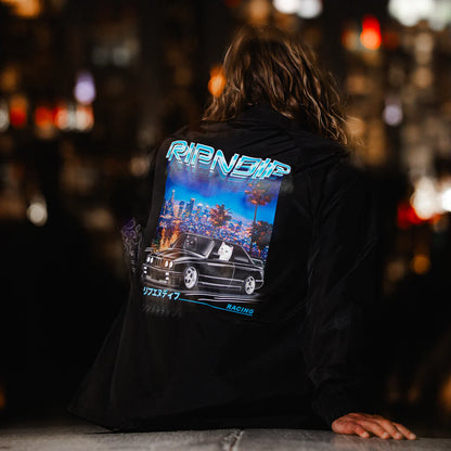 VROOM VROOM COACHES JACKET (BLACK)
