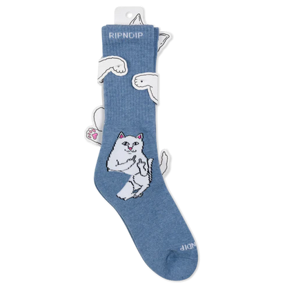 SOCKS LORD NERMAL (SLATE HEATHER)